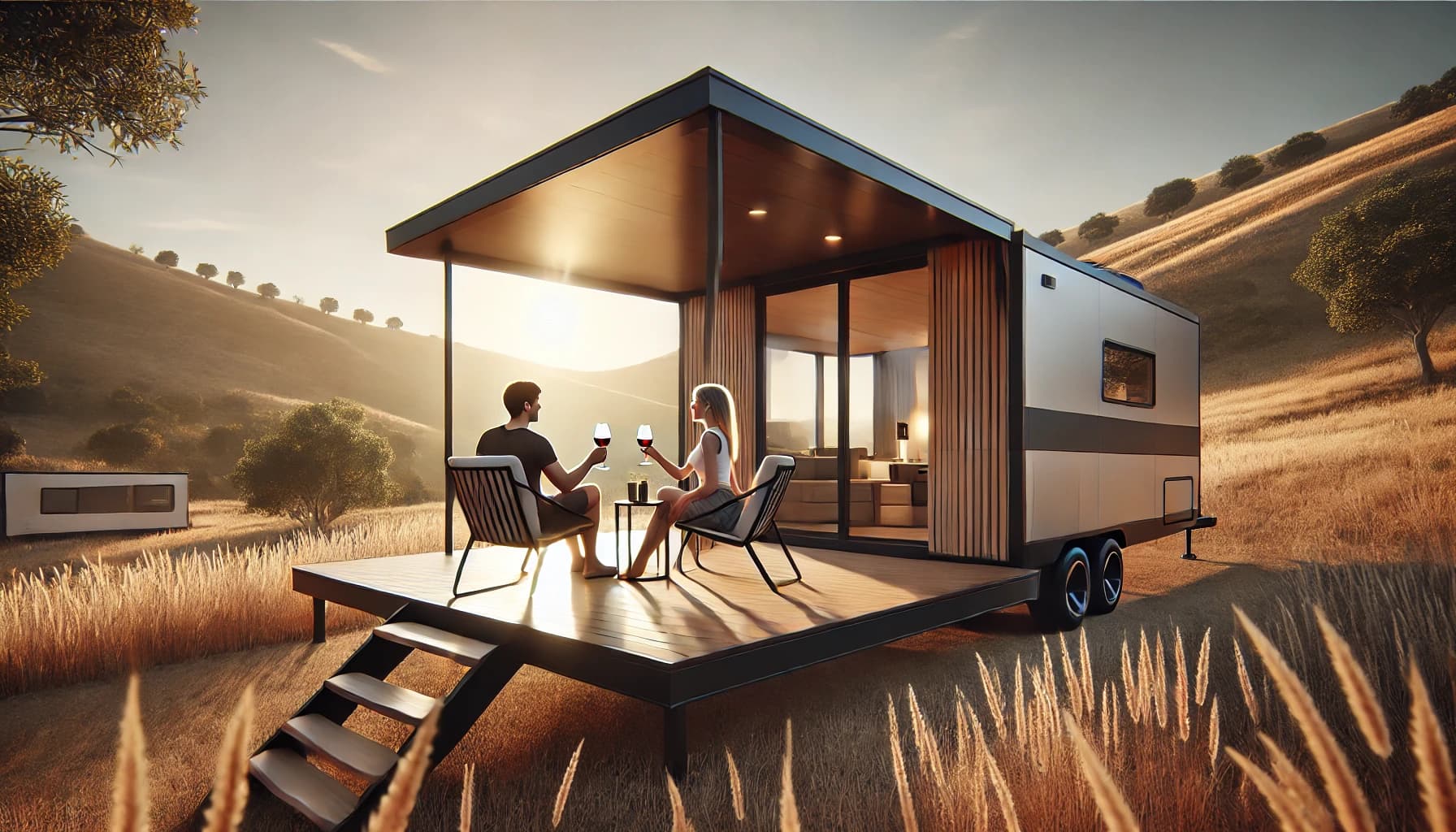 Retractable Covered Deck